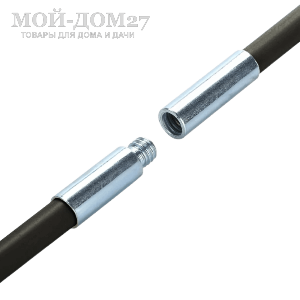 Гибкий подход - Набор стержней длиной 54 см для ерша (5шт) | Мой-Дом27 | Предназначено для прочистки дымоходов снизу: через ревизионные отверстия, топки печей и каминов. Так же подходит для чистки вентиляционных шахт и воздуховодов.
Материал: металл, полипропилен.
Комплектация: 4 шт. - 54 см с резьбой и 1 шт. - 57 см с насадкой для дрели